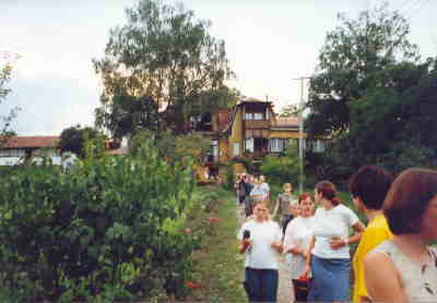 Chorreise 
Sommer 2002: Rumnien - unsere Unterkunft